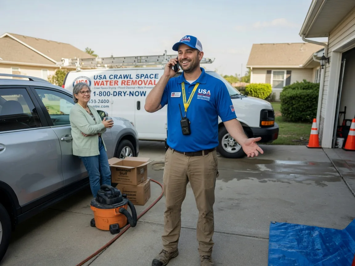 Crawl Space Water Removal Amo, IN FAQs